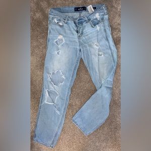 HOLLISTER Ripped low rise Jeans